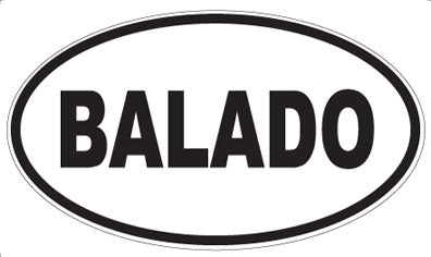 BALADO - Oval Magnet