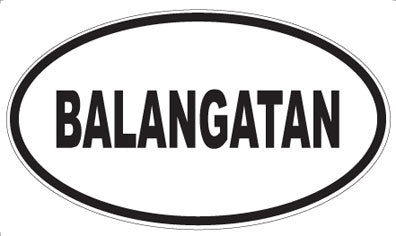 BALANGATAN - Oval Magnet