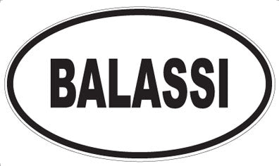 BALASSI - Oval Magnet