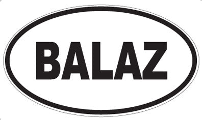 BALAZ - Oval Magnet