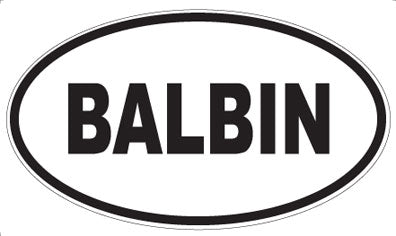 BALBIN - Oval Magnet