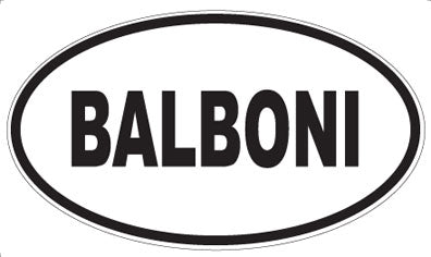 BALBONI - Oval Magnet