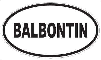 BALBONTIN - Oval Magnet