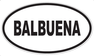 BALBUENA - Oval Magnet