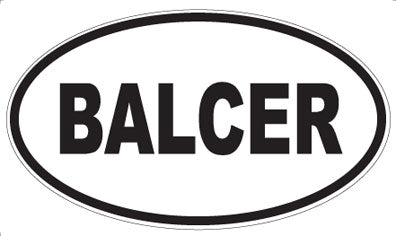 BALCER - Oval Magnet