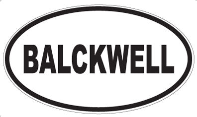 BALCKWELL - Oval Magnet