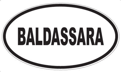 BALDASSARA - Oval Magnet