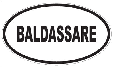 BALDASSARE - Oval Magnet