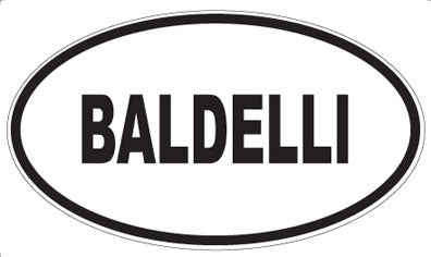 BALDELLI - Oval Magnet