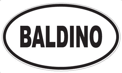 BALDINO - Oval Magnet