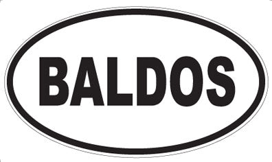 BALDOS - Oval Magnet
