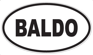 BALDO - Oval Magnet