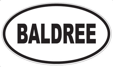 BALDREE - Oval Magnet