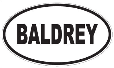 BALDREY - Oval Magnet