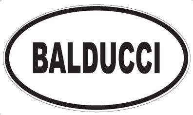 BALDUCCI - Oval Magnet