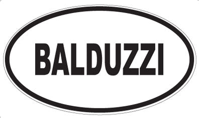 BALDUZZI - Oval Magnet