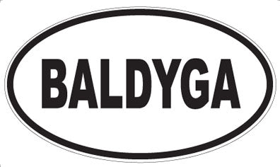 BALDYGA - Oval Magnet