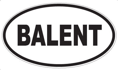 BALENT - Oval Magnet