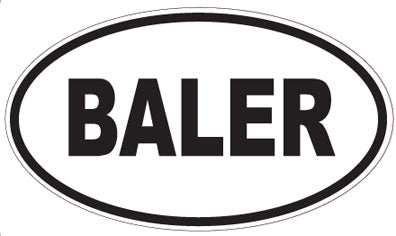 BALER - Oval Magnet