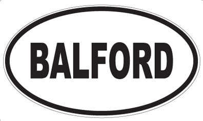 BALFORD - Oval Magnet