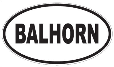 BALHORN - Oval Magnet