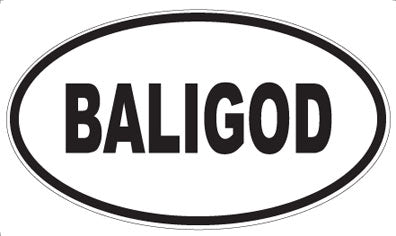 BALIGOD - Oval Magnet