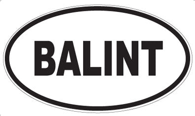 BALINT - Oval Magnet