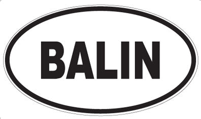 BALIN - Oval Magnet
