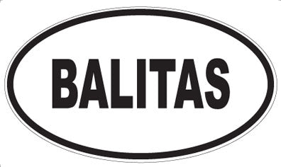 BALITAS - Oval Magnet