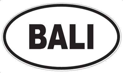 BALI - Oval Magnet