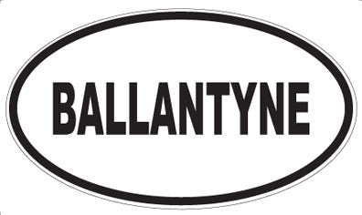 BALLANTYNE - Oval Magnet