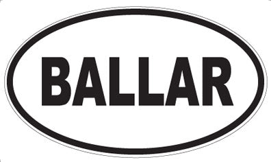 BALLAR - Oval Magnet