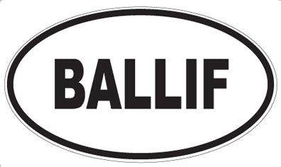 BALLIF - Oval Magnet