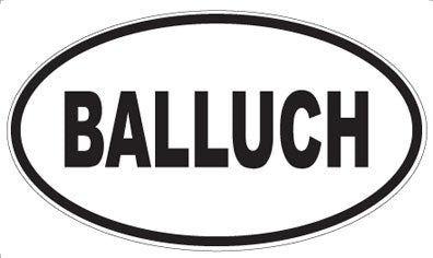 BALLUCH - Oval Magnet