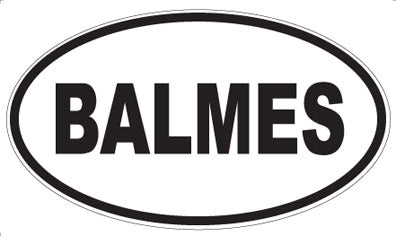 BALMES - Oval Magnet