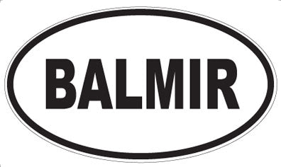 BALMIR - Oval Magnet