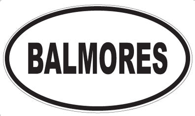 BALMORES - Oval Magnet