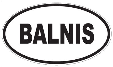 BALNIS - Oval Magnet