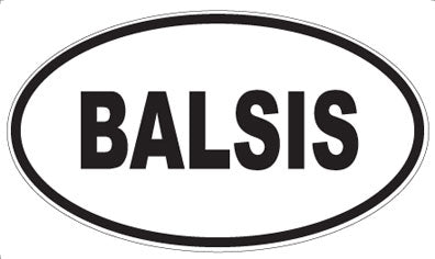 BALSIS - Oval Magnet