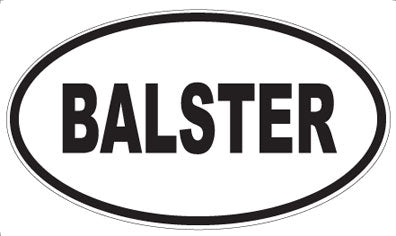 BALSTER - Oval Magnet