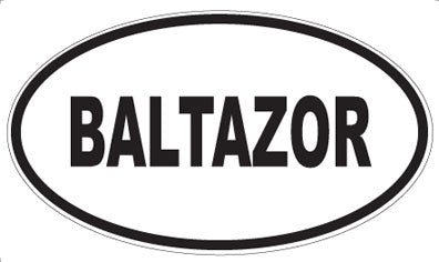 BALTAZOR - Oval Magnet
