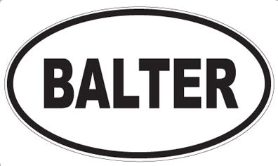BALTER - Oval Magnet