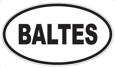 BALTES - Oval Magnet