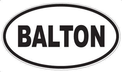 BALTON - Oval Magnet