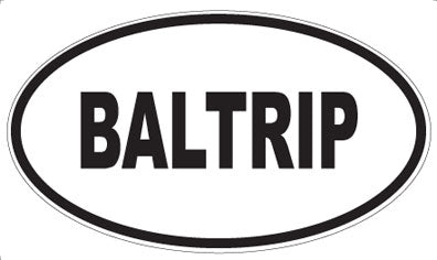 BALTRIP - Oval Magnet