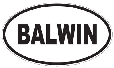 BALWIN - Oval Magnet