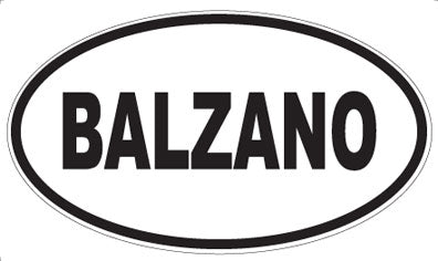 BALZANO - Oval Magnet