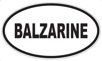 BALZARINE - Oval Magnet