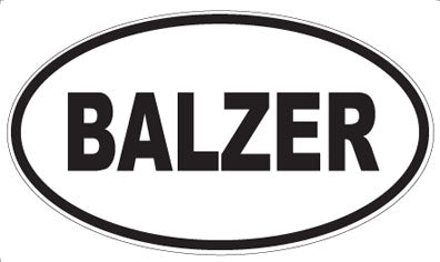 BALZER - Oval Magnet
