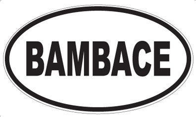 BAMBACE - Oval Magnet